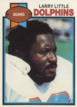 1979 Topps - Cream Colored Back #60 Larry Little Front