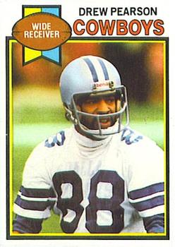 1979 Topps - Cream Colored Back #70 Drew Pearson Front