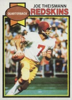1979 Topps - Cream Colored Back #155 Joe Theismann Front