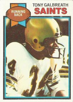 1979 Topps - Cream Colored Back #191 Tony Galbreath Front