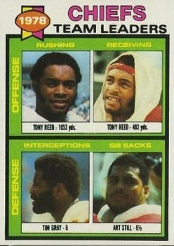 1979 Topps - Cream Colored Back #207 Tony Reed / Tim Gray / Art Still Front