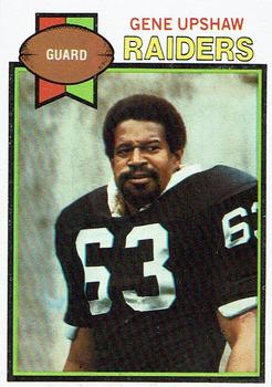 1979 Topps - Cream Colored Back #260 Gene Upshaw Front