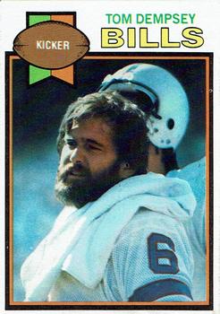 1979 Topps - Cream Colored Back #317 Tom Dempsey Front