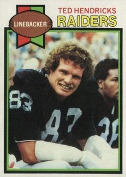 1979 Topps - Cream Colored Back #345 Ted Hendricks Front