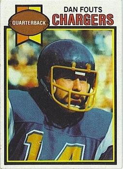 1979 Topps - Cream Colored Back #387 Dan Fouts Front