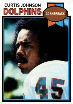 1979 Topps - Cream Colored Back #493 Curtis Johnson Front
