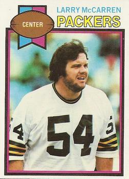 1979 Topps - Cream Colored Back #501 Larry McCarren Front