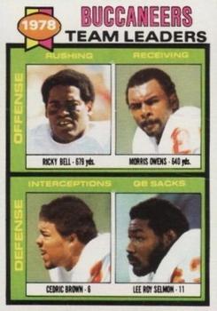 1979 Topps - Cream Colored Back #526 Ricky Bell / Morris Owens / Cedric Brown / Lee Roy Selmon Front