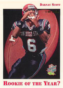1994 Classic NFL Draft - Rookie of the Year Sweepstakes #R.O.Y.3 Darnay Scott Front