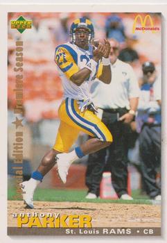 1995 Upper Deck McDonald's St. Louis Rams #MCD19 Anthony Parker Front