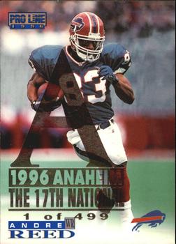 1996 Pro Line - Anaheim National #134 Andre Reed Front