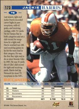 1996 Pro Line - Anaheim National #173 Jackie Harris Back