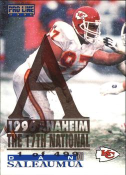 1996 Pro Line - Anaheim National #190 Dan Saleaumua Front