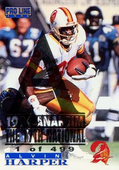 1996 Pro Line - Anaheim National #92 Alvin Harper Front