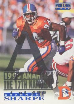 1996 Pro Line - Anaheim National #172 Shannon Sharpe Front