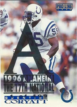 1996 Pro Line - Anaheim National #240 Quentin Coryatt Front