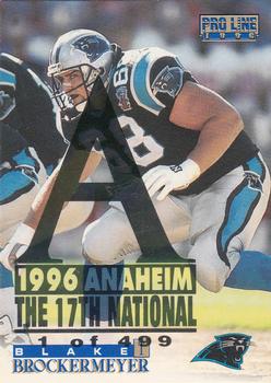 1996 Pro Line - Anaheim National #315 Blake Brockermeyer Front