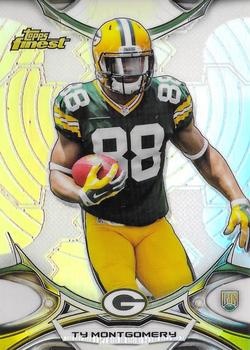 2015 Finest - Refractor #9 Ty Montgomery Front