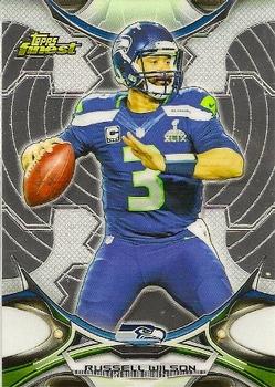 2015 Finest - Refractor #50 Russell Wilson Front