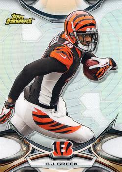 2015 Finest - Refractor #93 A.J. Green Front