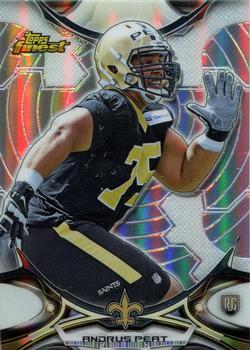 2015 Finest - Refractor #94 Andrus Peat Front