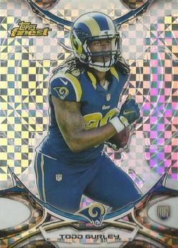 2015 Finest - X-Fractor #85 Todd Gurley Front