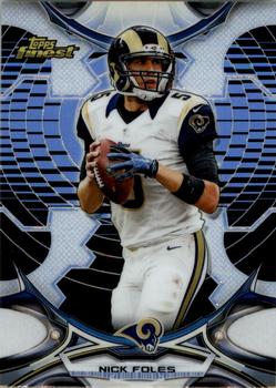 2015 Finest - Black Refractor #113 Nick Foles Front