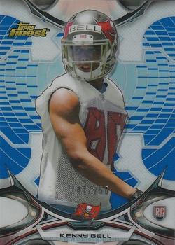 2015 Finest - Blue Refractor #33 Kenny Bell Front