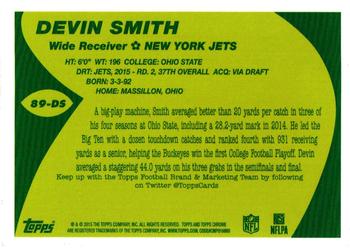 2015 Topps Chrome - 1989 Topps Super Rookies #89-DS Devin Smith Back