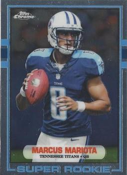 2015 Topps Chrome - 1989 Topps Super Rookies #89-MM Marcus Mariota Front