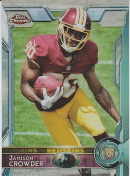 2015 Topps Chrome - Refractor #172 Jamison Crowder Front