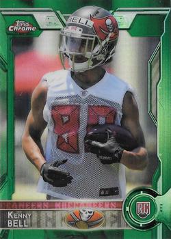 2015 Topps Chrome - Green Refractor #129 Kenny Bell Front