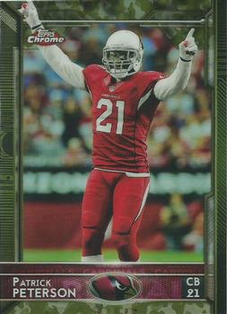 2015 Topps Chrome - Camo Refractor #35 Patrick Peterson Front