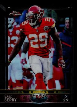 2015 Topps Chrome - Black Refractor #71 Eric Berry Front