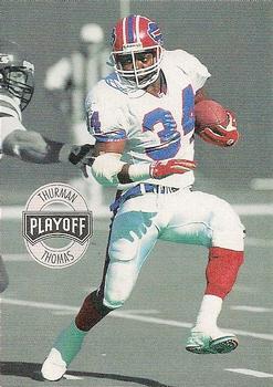 1994 Playoff - Super Bowl Promos #6 Thurman Thomas Front