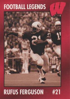 1992 Wisconsin Badgers Program Cards #18 Rufus Ferguson Front