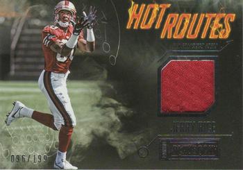 2015 Panini Playbook - Hot Routes #HR-JR Jerry Rice Front