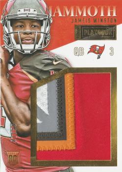 2015 Panini Playbook - Mammoth Materials Prime #MM-JW Jameis Winston Front