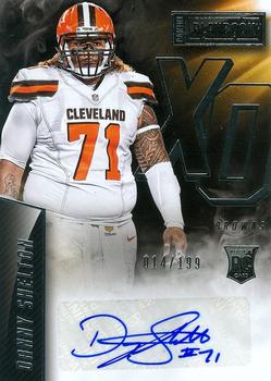 2015 Panini Playbook - Rookie X's and O's Signatures #XO-DS Danny Shelton Front