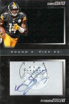 2015 Panini Playbook - Rookie Booklet Signature Plays #84 Sammie Coates Front
