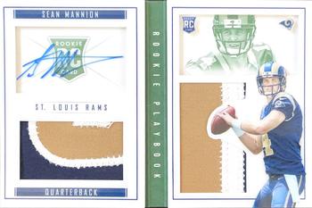 2015 Panini Playbook - Rookie Booklet Signatures Green #69 Sean Mannion Front