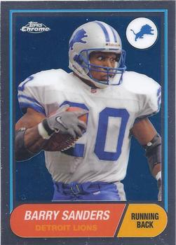 2015 Topps Chrome - 60th Anniversary #T60-BS Barry Sanders Front