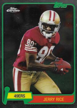 2015 Topps Chrome - 60th Anniversary #T60-JR Jerry Rice Front