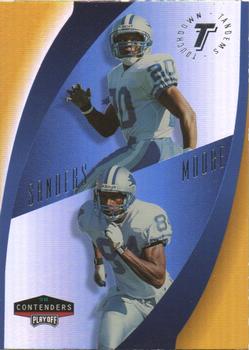 1998 Playoff Contenders - Touchdown Tandems #4 Barry Sanders / Herman Moore Front