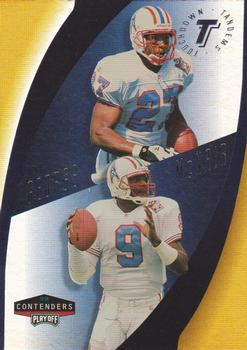 1998 Playoff Contenders - Touchdown Tandems #5 Eddie George / Steve McNair Front