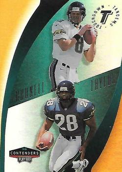 1998 Playoff Contenders - Touchdown Tandems #8 Mark Brunell / Fred Taylor Front