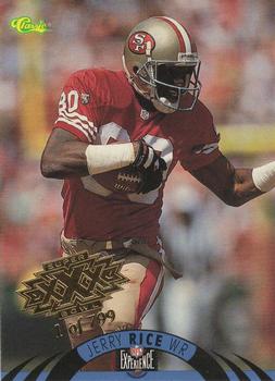 1996 Classic NFL Experience - Super Bowl Gold #2 Jerry Rice Front