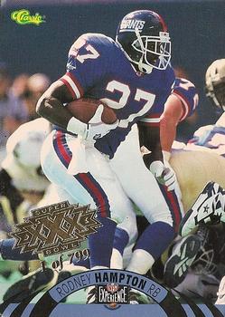 1996 Classic NFL Experience - Super Bowl Gold #26 Rodney Hampton Front