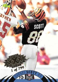 1996 Classic NFL Experience - Super Bowl Gold #55 Darnay Scott Front