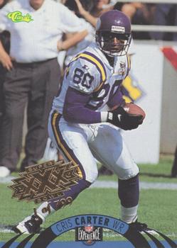 1996 Classic NFL Experience - Super Bowl Gold #56 Cris Carter Front